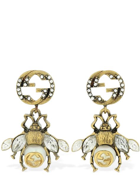 gucci bug earrings|gucci guilty earrings.